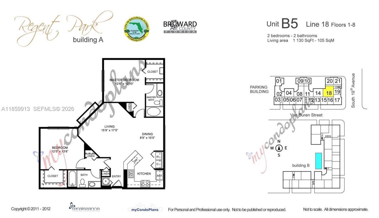 1919 Van Buren St, Unit 818A, Hollywood, FL 33020 Photo