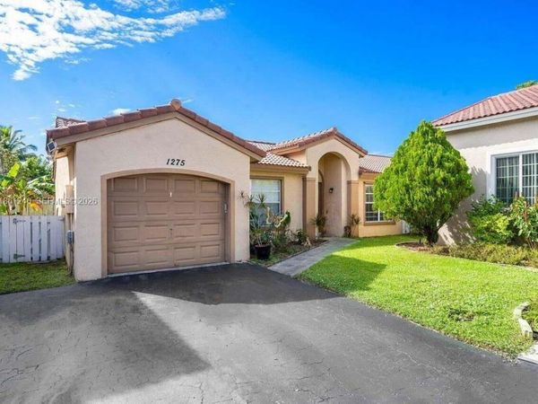1275 NW 126TH ST, Sunrise, FL 33323