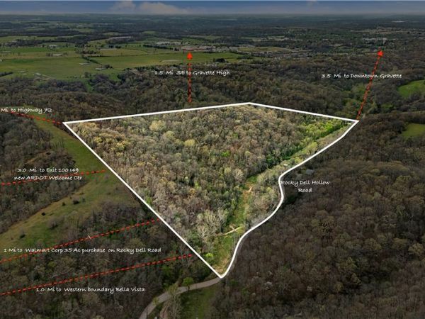 Rocky Dell Hollow Road, Gravette, AR 72736