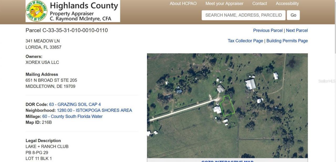 345 Cowhouse Road, Lorida, FL 33857 Photo