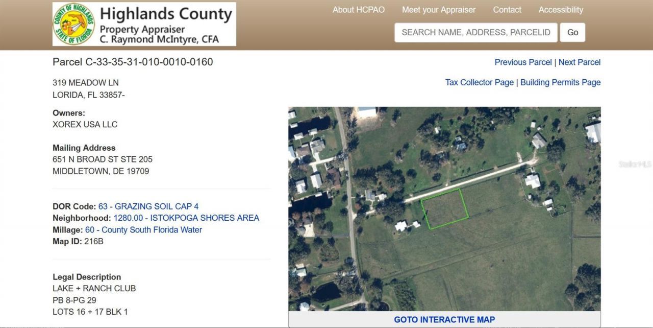 345 Cowhouse Road, Lorida, FL 33857 Photo