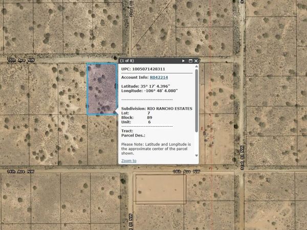 0000 15th Avenue NW, Rio Rancho, NM 87144