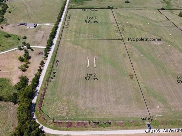 TBD Lot 1 County Road 2105, Cooper, TX 75432