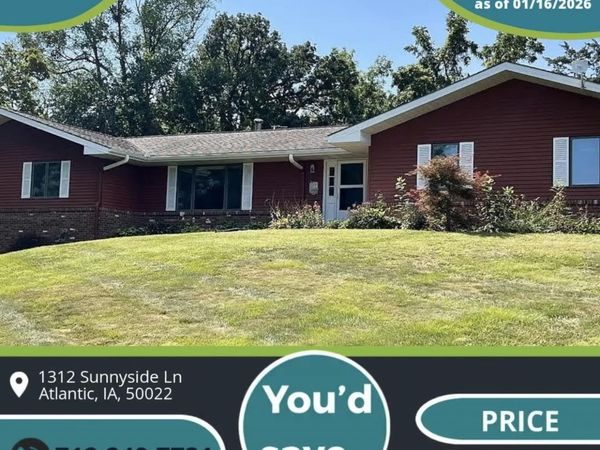 1312 Sunnyside Lane, Atlantic, IA 50022