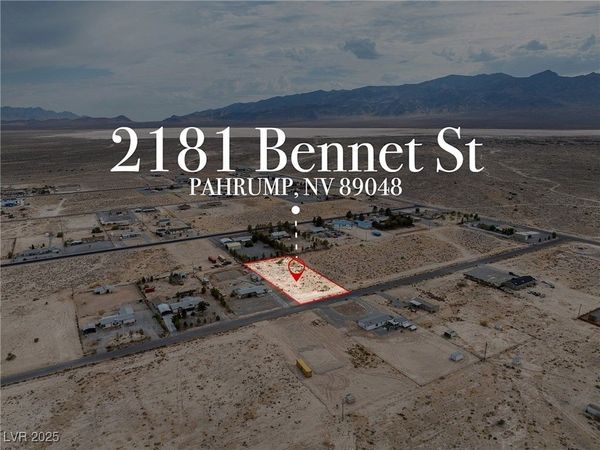 2181 E Bennet Street, Pahrump, NV 89048