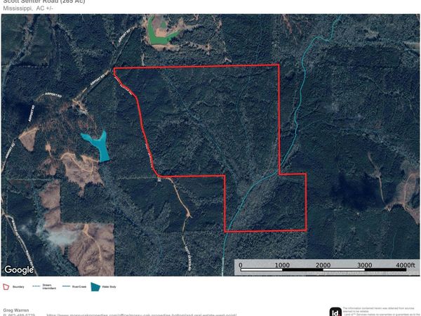 0 Scott Senter Road (266 ac), Fulton, MS 38843