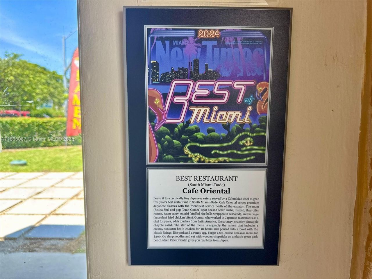 Asian Restaurant With Terrace For Sale Near Dadela, Kendall, FL 33156 Photo