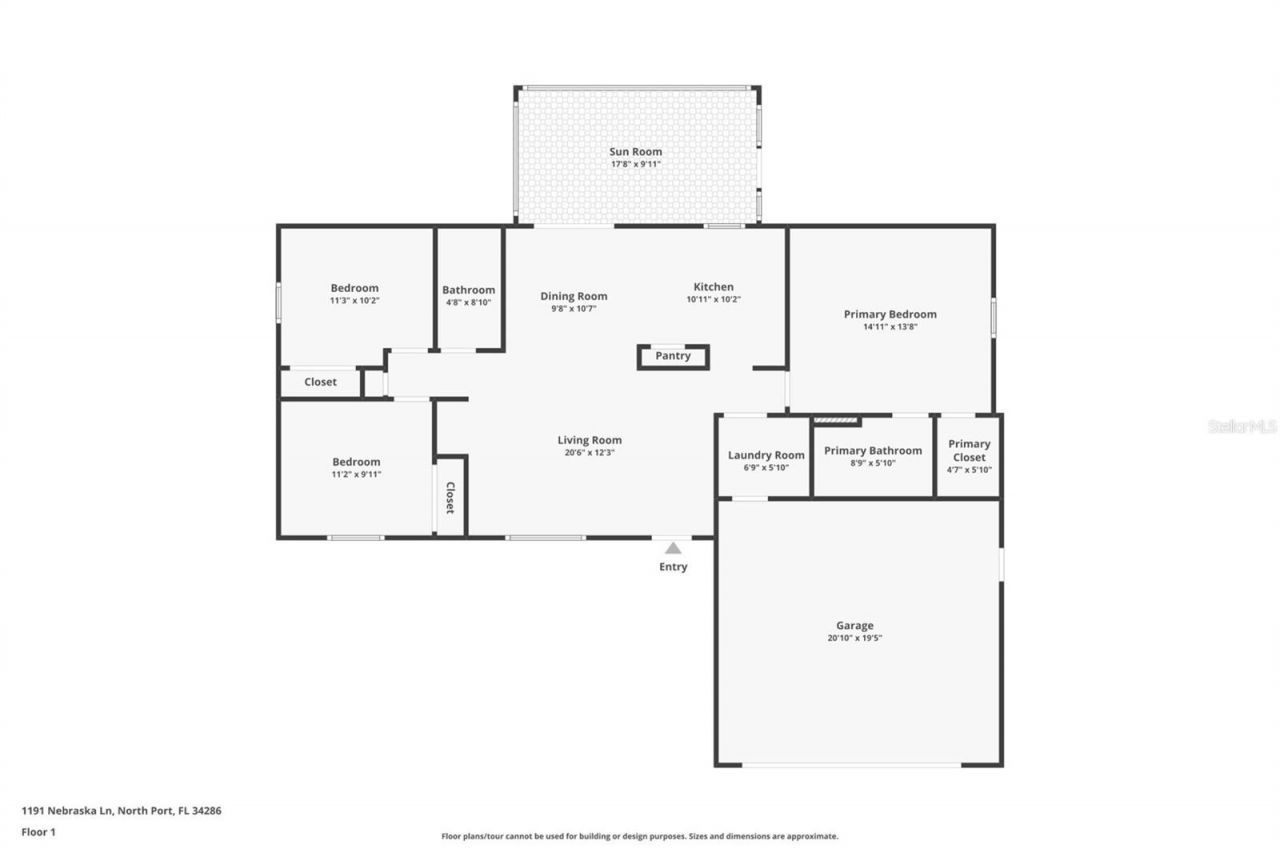 1191 Nebraska Lane, North Port, FL 34286 Photo