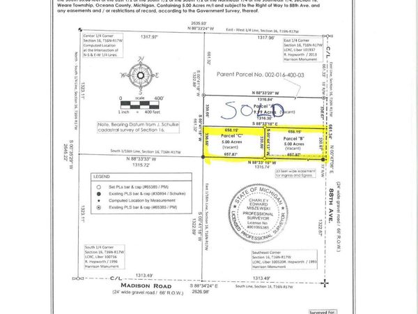N 88th Avenue, Pentwater, MI 49449