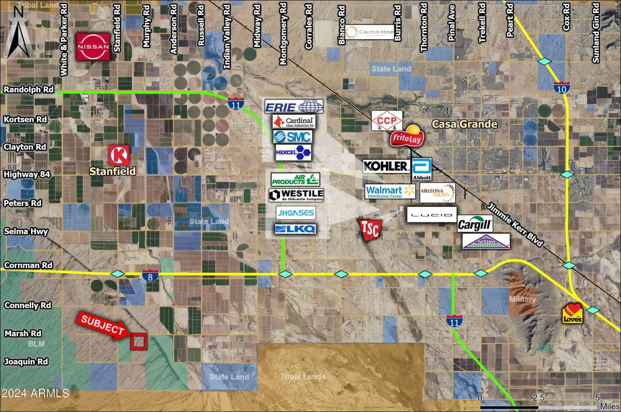 E Stanfield Road, Lot #-, Stanfield, AZ 85172 Main Photo