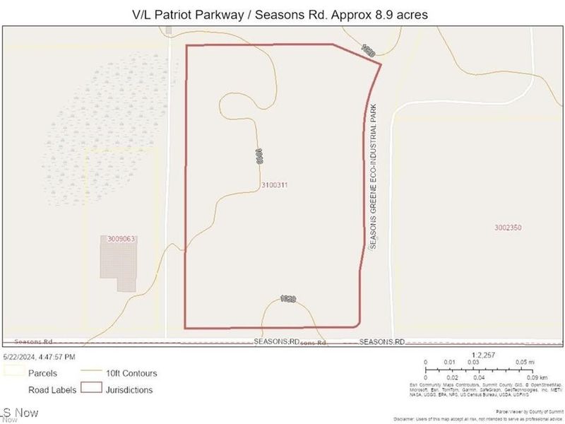 V/L 3 (Approx 8.95 Acres) Patriot Parkway, Hudson, OH 44236 Photo 3
