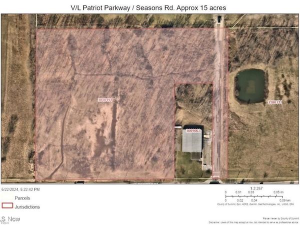 V/L 2 (Approx 17.3 Acres) Patriot Parkway, Hudson, OH 44236