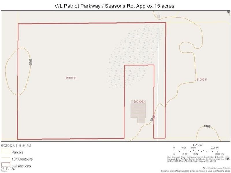V/L 2 (Approx 17.3 Acres) Patriot Parkway, Hudson, OH 44236 Photo 3