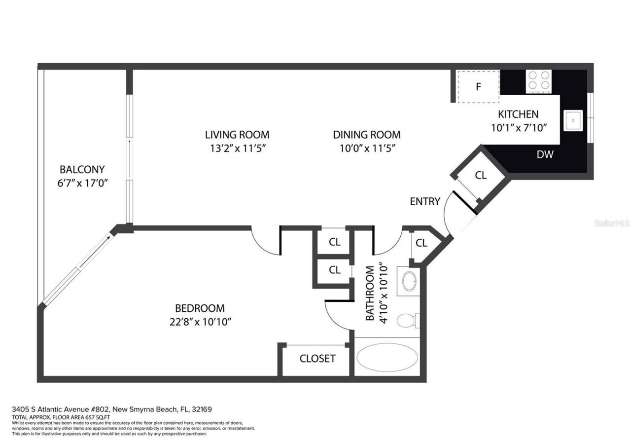 3405 S Atlantic Avenue, Unit 802, New Smyrna Beach, FL 32169 Photo