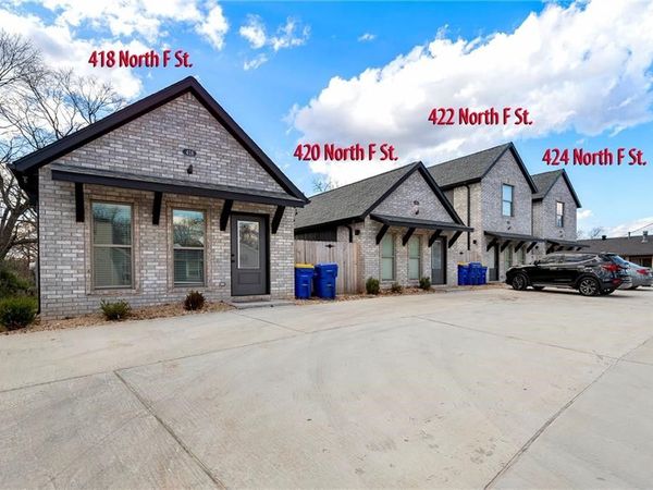 418,420,422,424 N F Street, Rogers, AR 72756