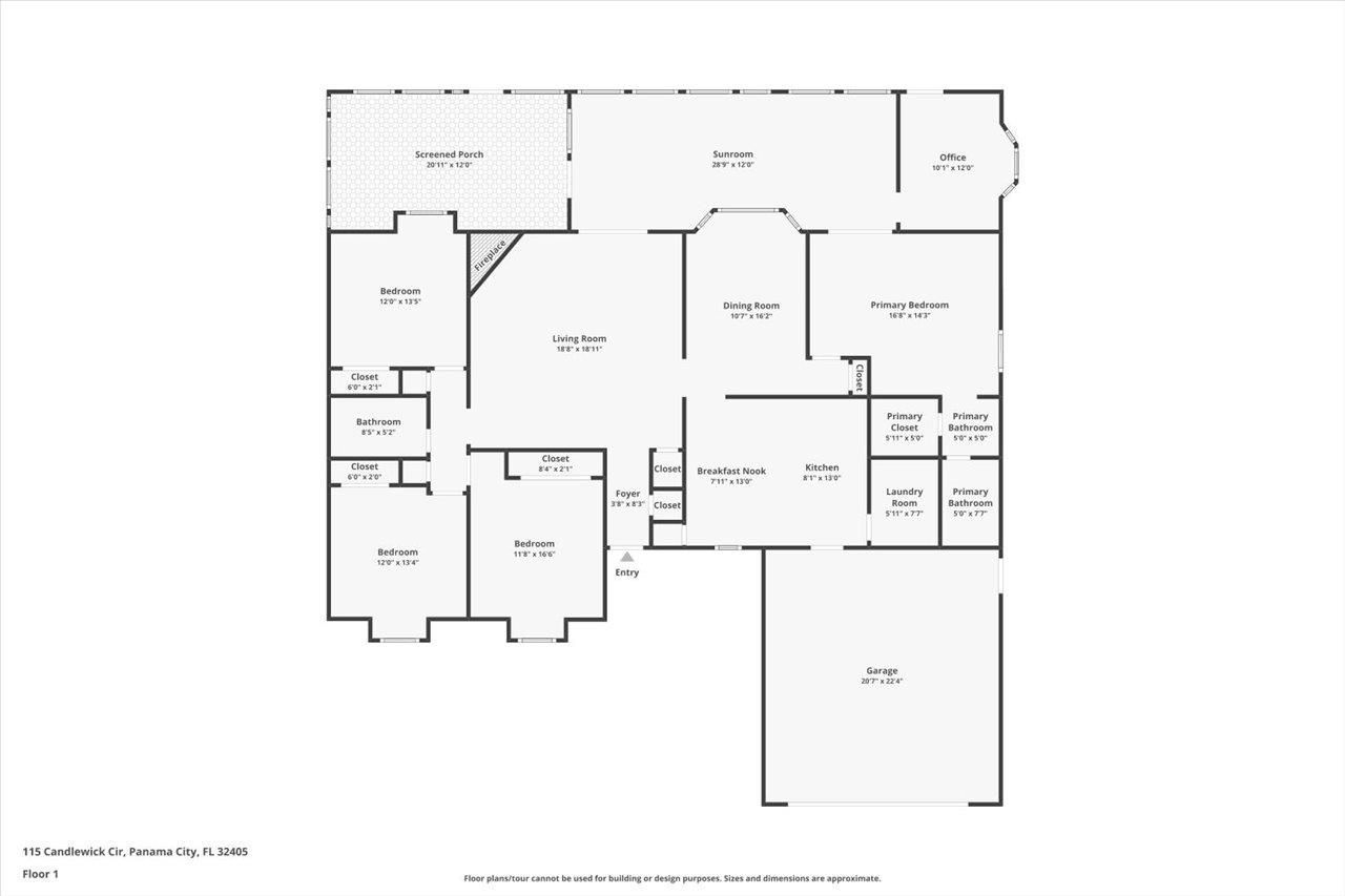 115 Candlewick Circle, Panama City, FL 32405 Photo