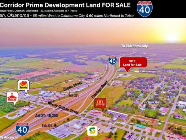 700 W 1100/Frontage Road, Okemah, OK 74859