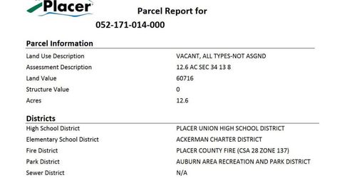 Richards Ln, Auburn, CA 95603 Photo