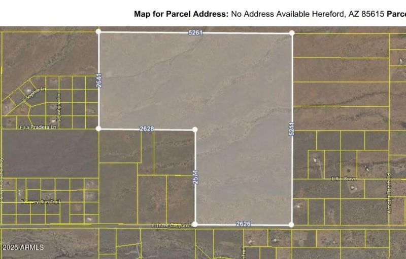 0000 E Three Canyons Road, Lot #-, Hereford, AZ 85615 Main Photo