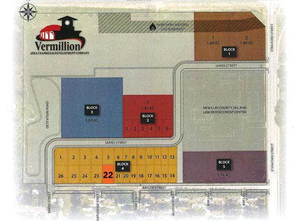 Lot 22 Blk 4 Jack Powell Addn, Vermillion, SD 57069