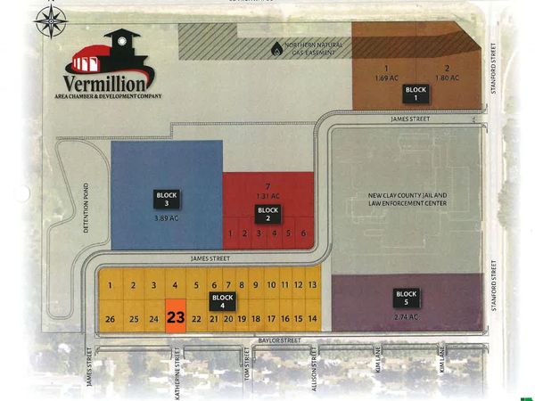 Lot 23 Blk 4 Jack Powell Addn, Vermillion, SD 57069