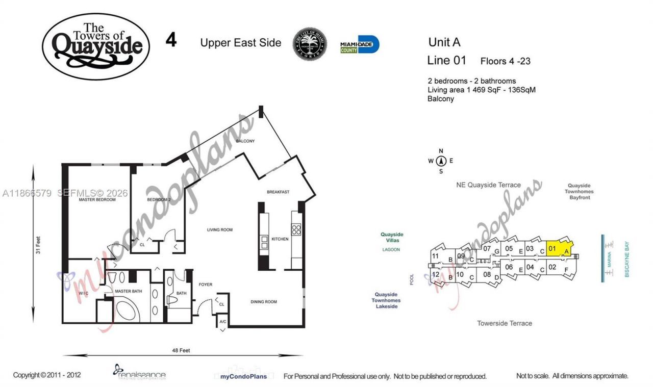 4000 Towerside Ter, Unit 1701, Miami, FL 33138 Photo