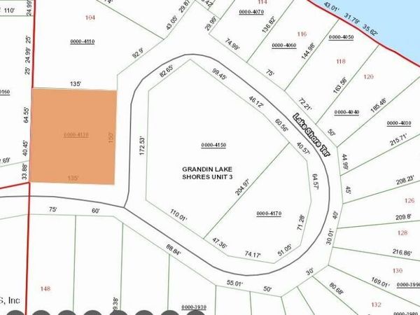 0 LAKE SHORE LOTS 413 414 Terrace, Interlachen, FL 32148