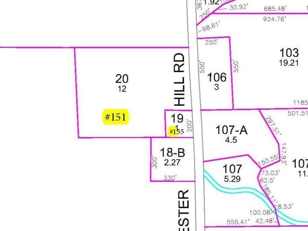 155 & 151 Gloucester Hill Road, New Gloucester, ME 04260