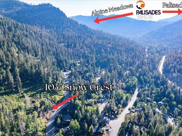1037 Snow Crest Road, Alpine Meadows, CA 96146