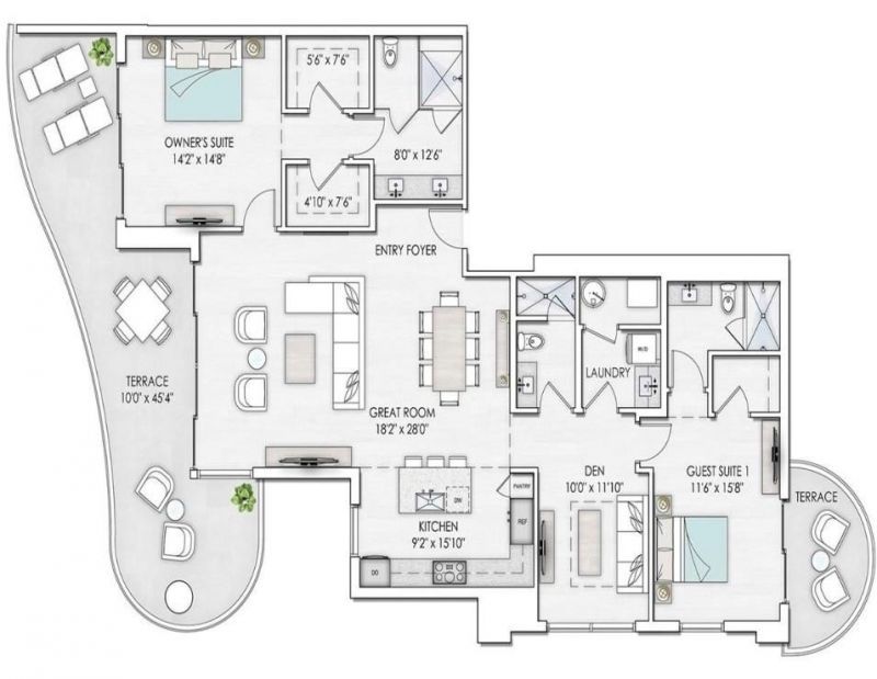 100 E Las Olas Boulevard, Unit 4604, Fort Lauderdale, FL 33301 Photo