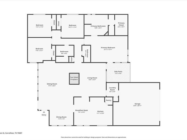 1036 Clinton Street, Carrollton, TX 75007