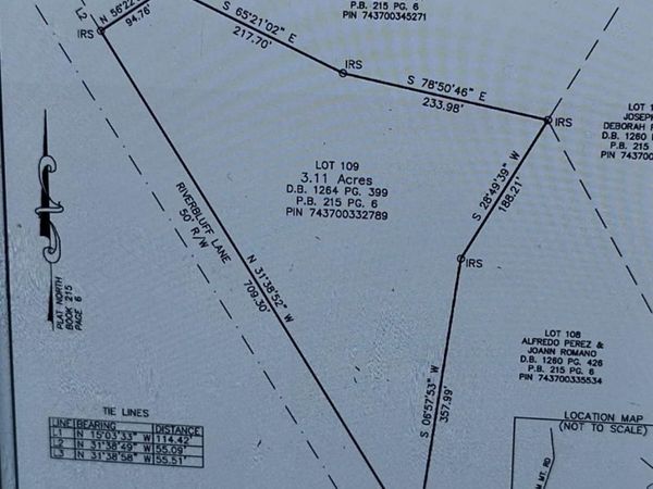 Lot 109 Riverbluff Lane, Lilesville, NC 28091