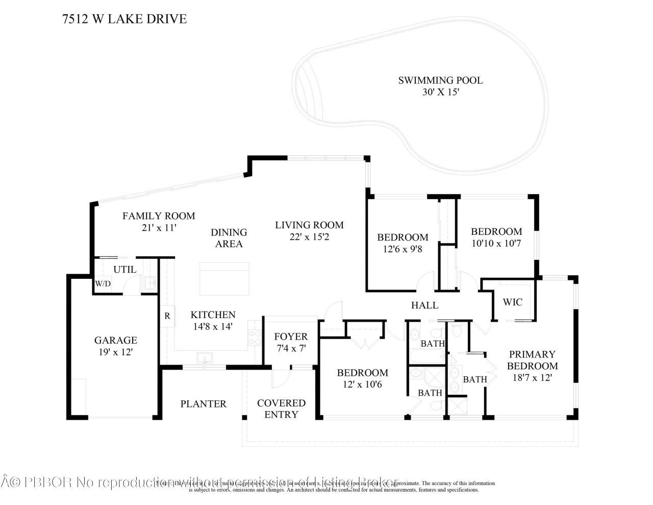 7512 W Lake Drive, West Palm Beach, FL 33406 Photo
