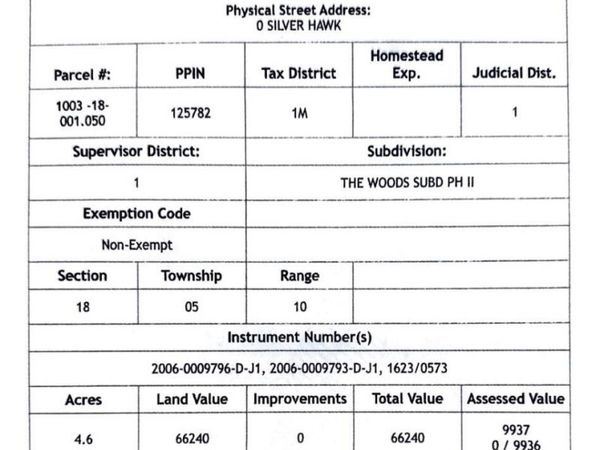Lot #13 Silver Hawk, Saucier, MS 39574