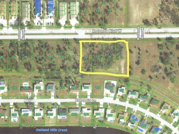 165 ROTONDA BOULEVARD W, ROTONDA WEST, FL 33947