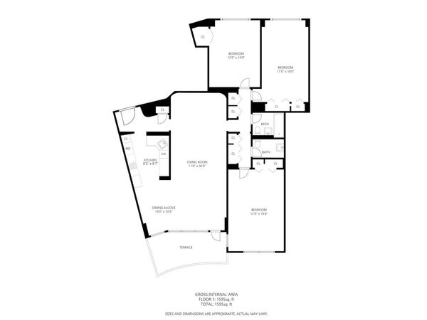 1020 GRAND CONCOURSE, Unit 15C, Bronx, NY 10451