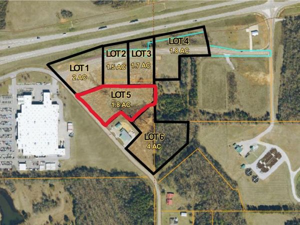Lot 5 McCord Rd, Pontotoc, MS 38863