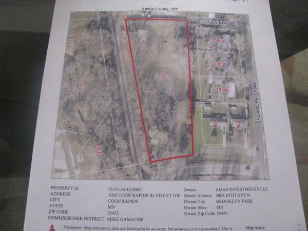 1005 Coon Rapids Boulevard Extension NW, Coon Rapids, MN 55433