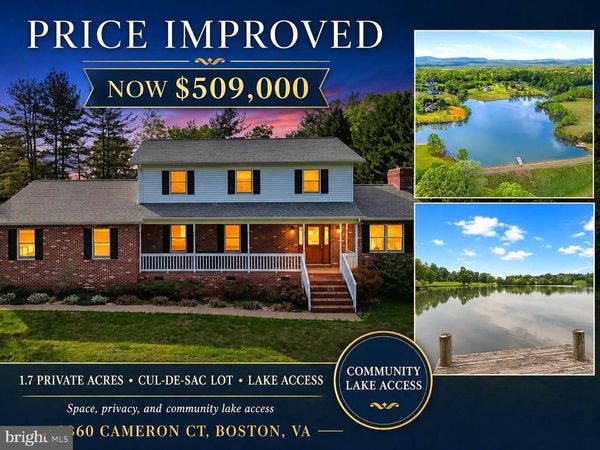 13360 CAMERON COURT, BOSTON, VA 22713