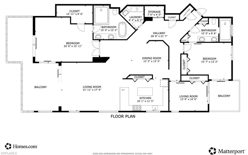 14813 Laguna Dr, Unit PH-1B, Fort Myers, FL 33908 Photo