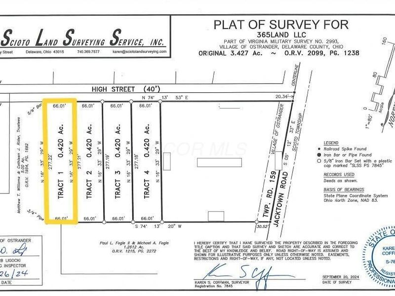0 E High Street , Unit Tract 1, Ostrander, OH 43061 Photo 1