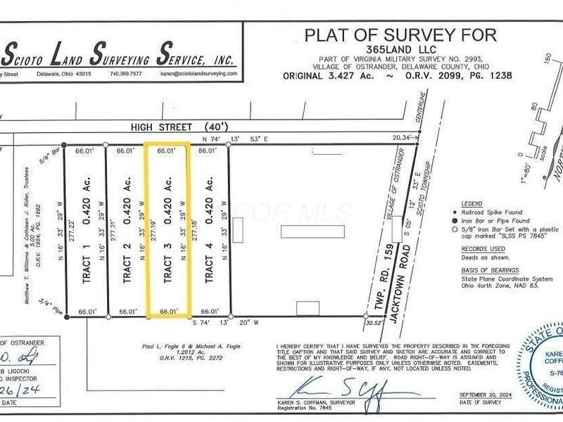 0 E High Street , Unit Tract 3, Ostrander, OH 43061 Photo 1