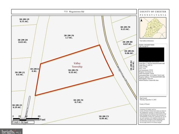 775 WAGONTOWN ROAD, COATESVILLE, PA 19320
