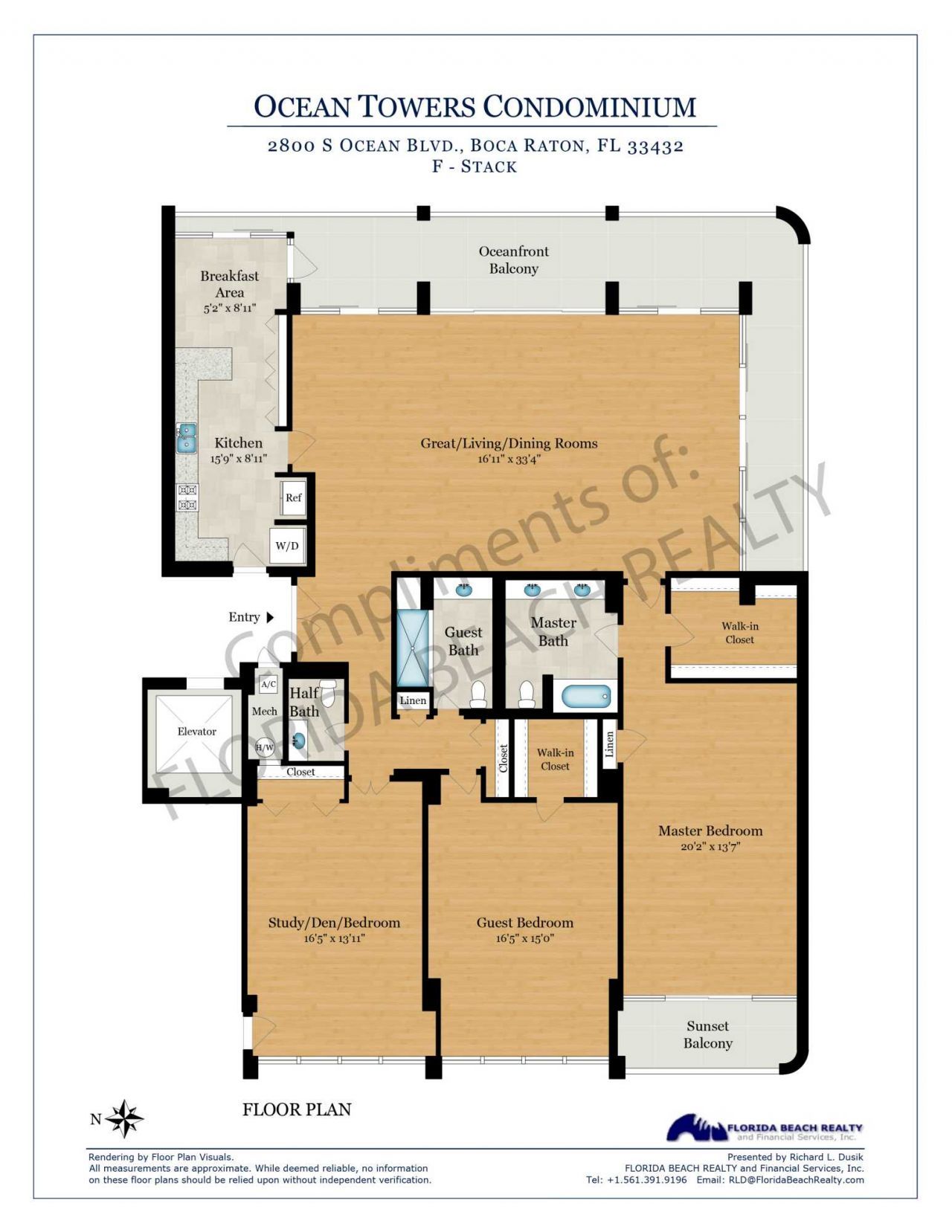 2800 S Ocean Boulevard, Unit 2-F, Boca Raton, FL 33432 Photo