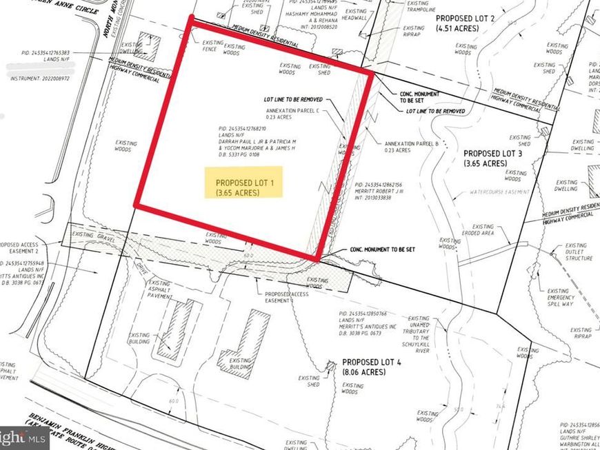 Lot 1 N Monocacy Creek Rd Ben Franklin Highway, Douglassville, PA 19518 Main Photo