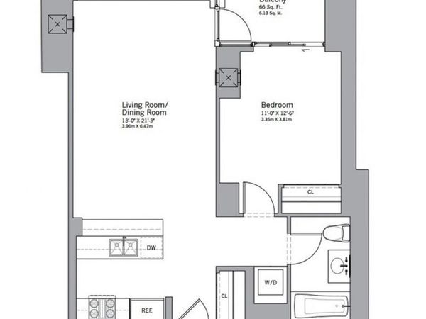 46-30 Center Boulevard, Unit 1106, Queens, NY 11109