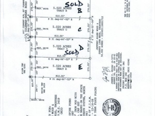 A E Coleman Brake Road, Milford Center, OH 43045