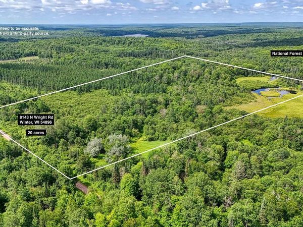 8143 N Wright Rd, Winter, WI 54896