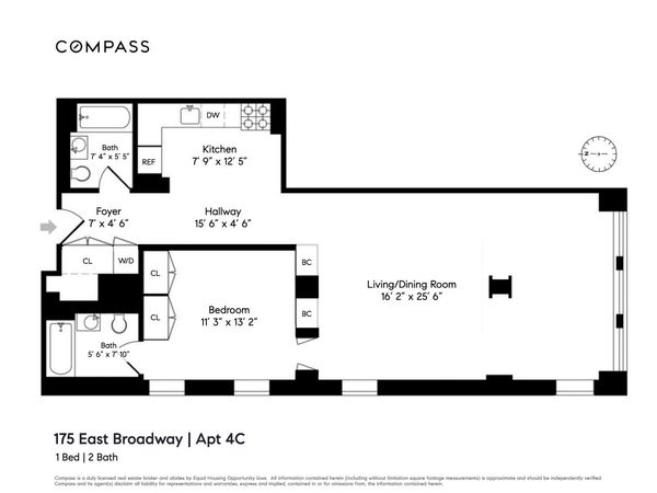 175 E Broadway, Unit 4C, Manhattan, NY 10002