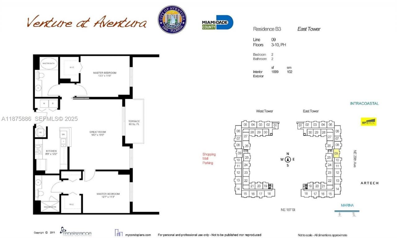 18800 NE 29th Ave, Unit 609, Aventura, FL 33180 Photo